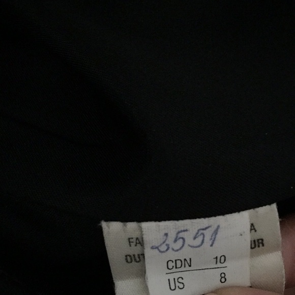 ROGER EDWARDS 100% Leather Black High Waist Pant Trousers - Picture 3 of 8